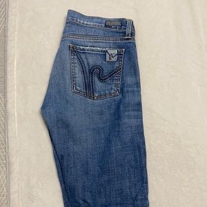 Citizens of humanity jeans stretch Low waist bootcut size 27